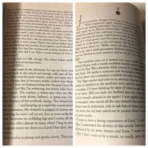 Eat Pray Love by Elizabeth Gilbert Paperback Book - Picture 2 of 4